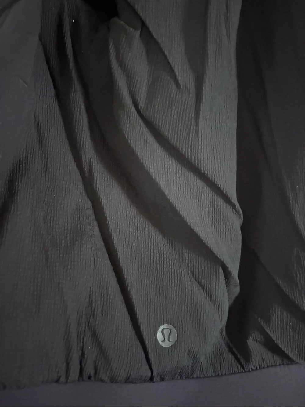 lululemon athletica Black Quilted Bomber Jacket